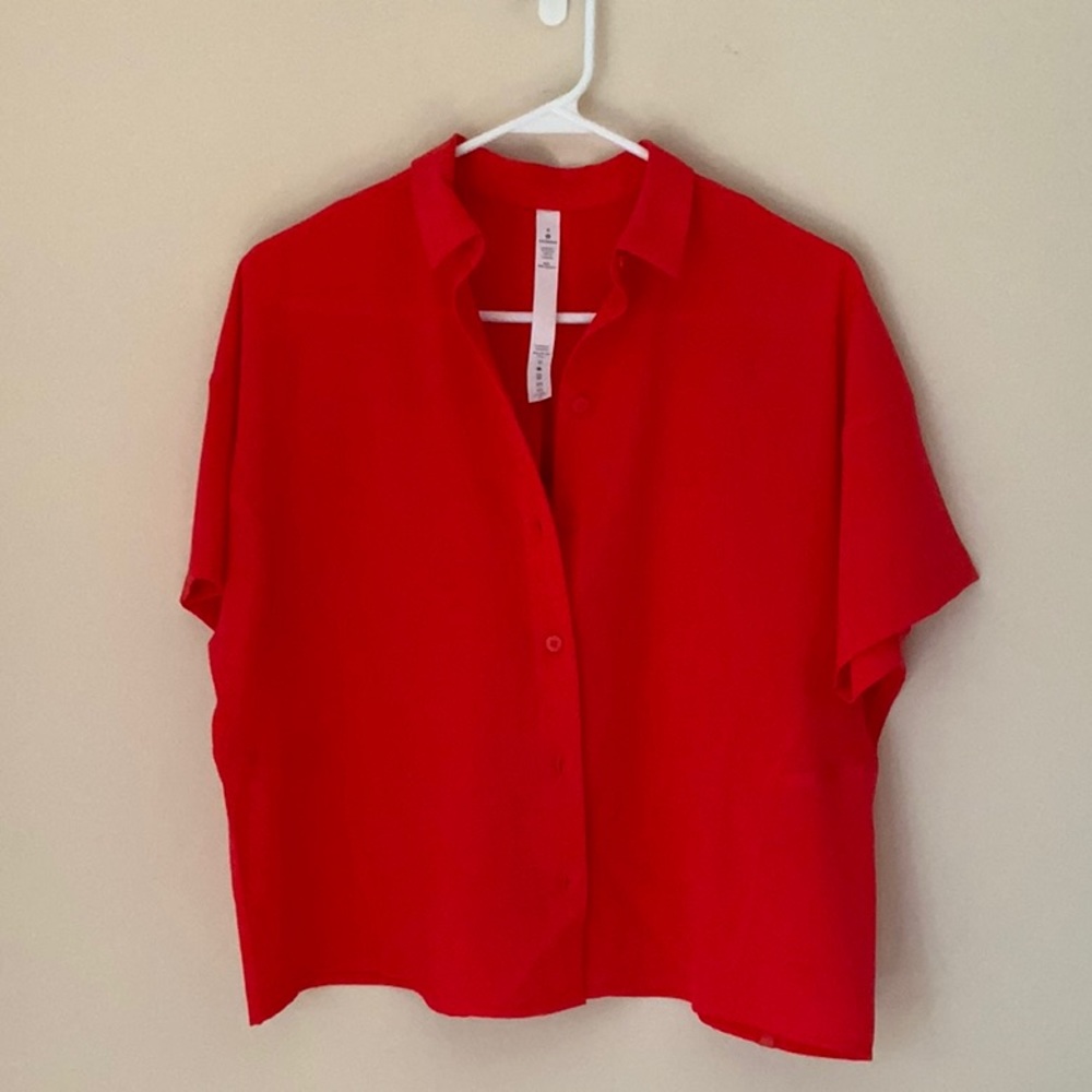 Lululemon Full Day Ahead Short Sleeve Shirt